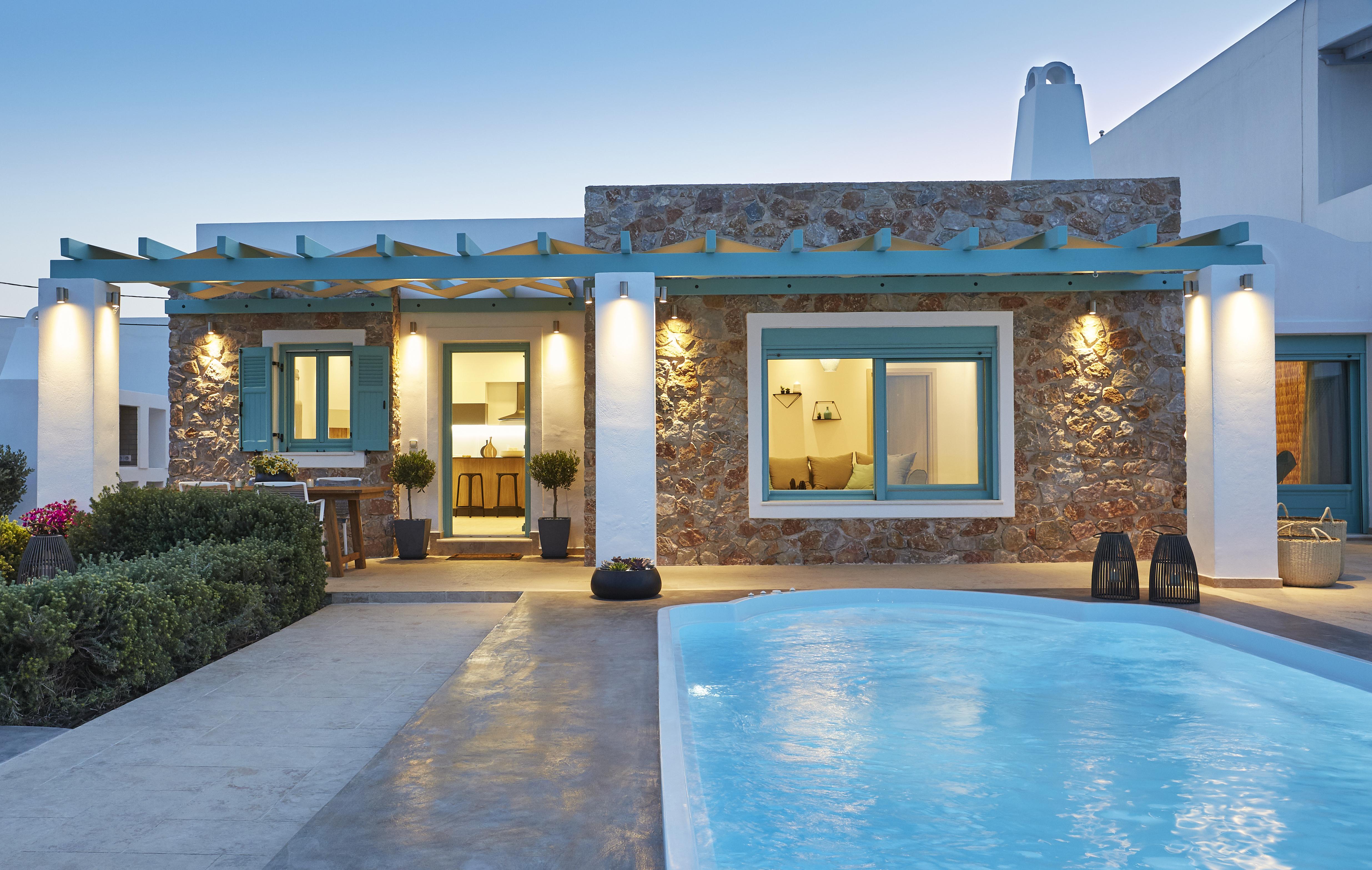 Almyriki Beach Villa Monolithos Esterno foto