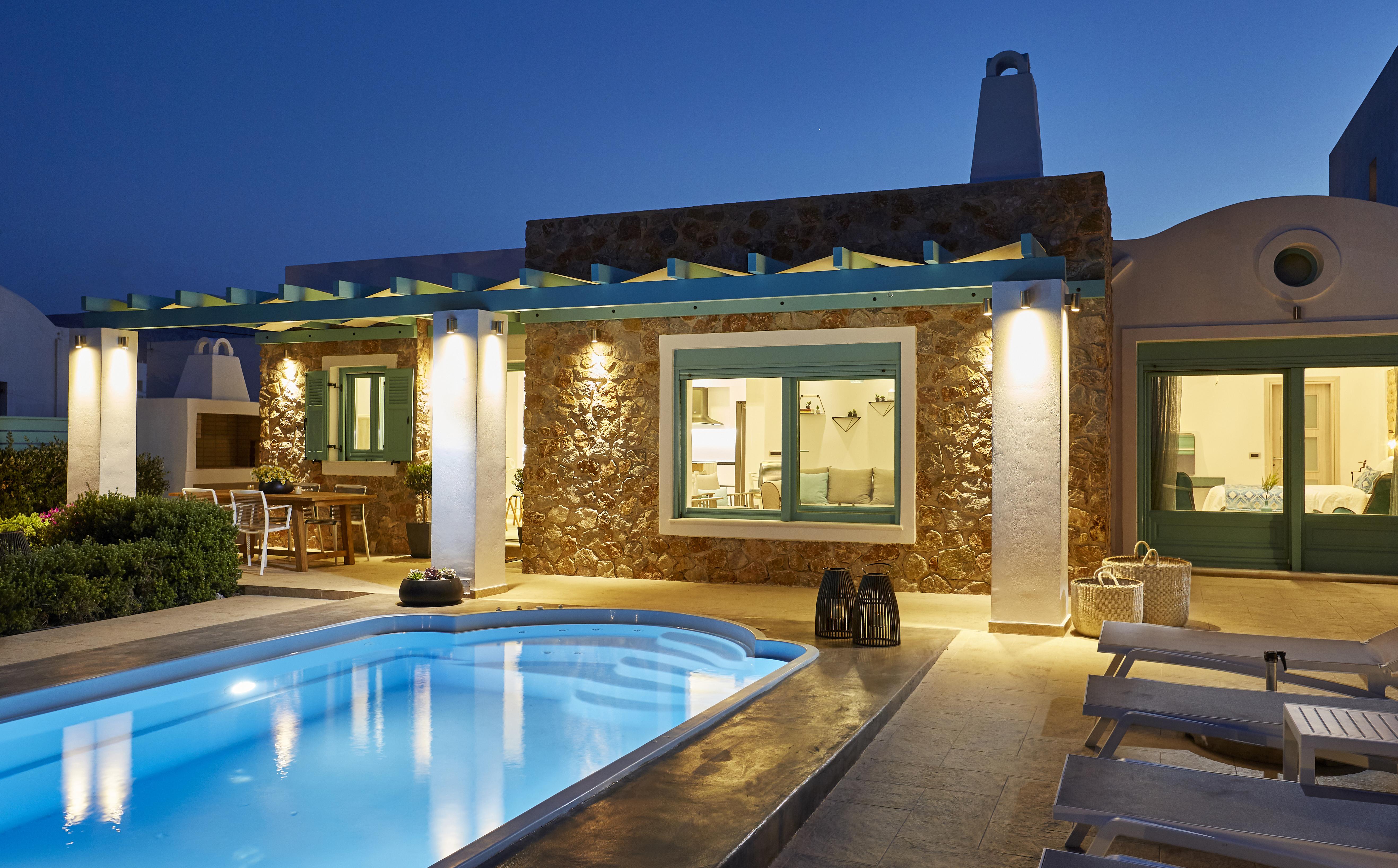 Almyriki Beach Villa Monolithos Esterno foto