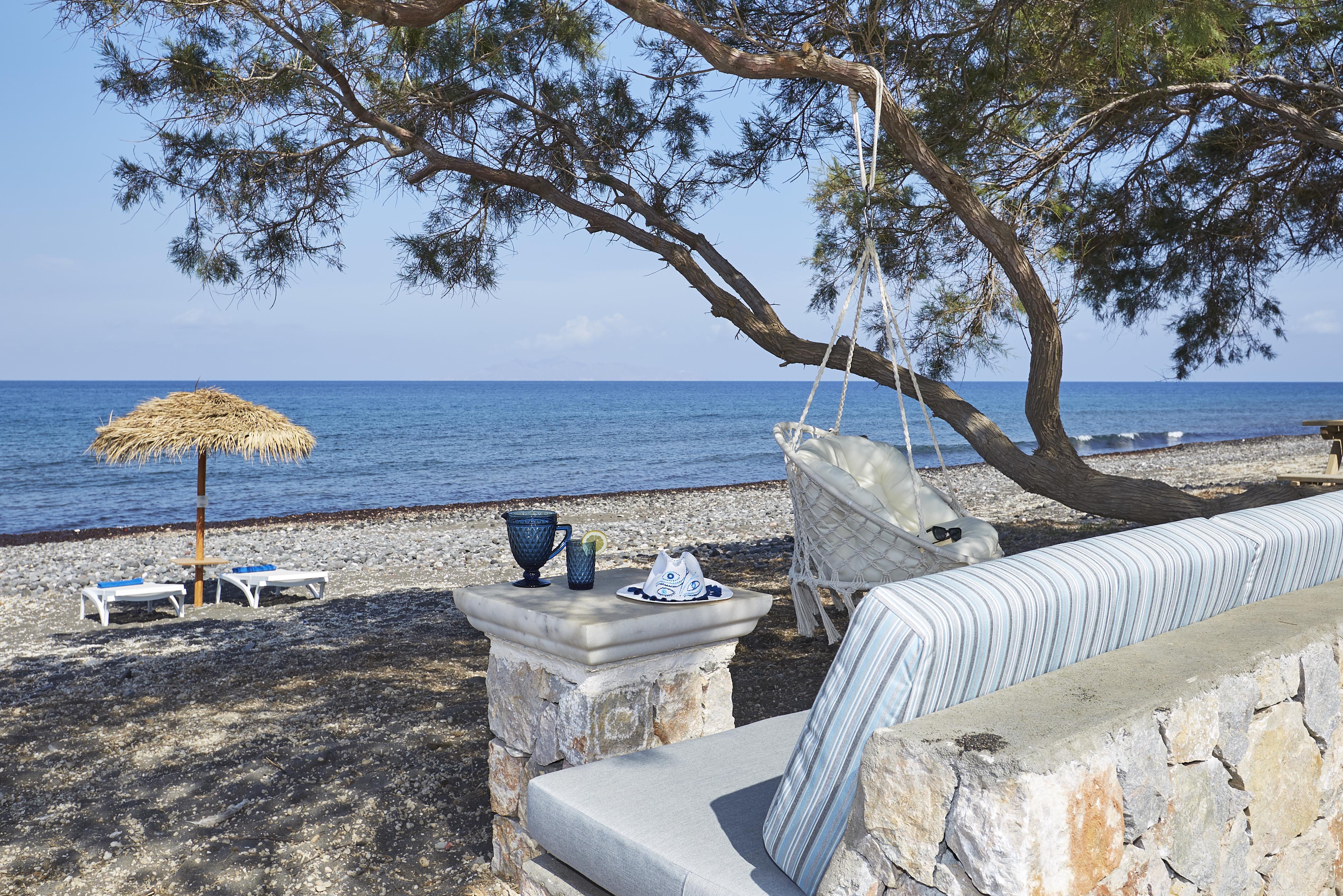 Almyriki Beach Villa Monolithos Esterno foto
